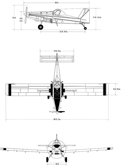 Air Tractor | AT-802A | Tractors, Rc plane plans, Aircraft design