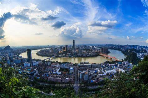 柳州市马鞍山，柳州全景 - 中国国家地理最美观景拍摄点