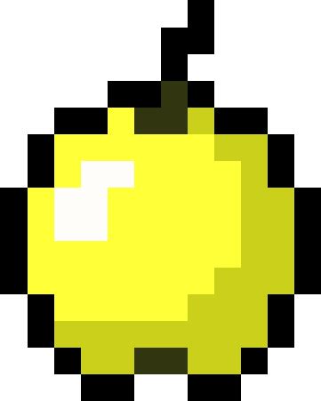 Download HD Mine Craft Golden Apple - Minecraft Golden Apple Png Transparent PNG Image - NicePNG.com