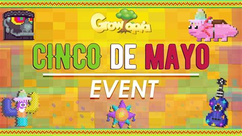 Growtopia Events - Cinco De Mayo - New Items - YouTube