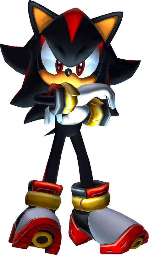 Sonic Adventure 2 — CG Signature Render - Shadow the Hedgehog - Gallery - Sonic SCANF