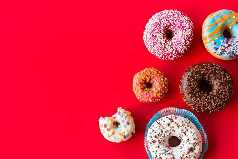 HD wallpaper: Colorful Donuts, breakfast, colors, flat design, food, foodie | Wallpaper Flare