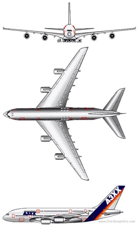 Airbus A380 | Airbus a380, Airbus, Blueprints