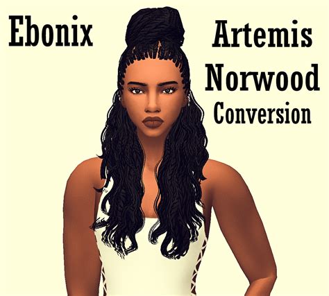 Sims 4 CC's - The Best: Norwood Hair Converted for Girls by Simblr in ...