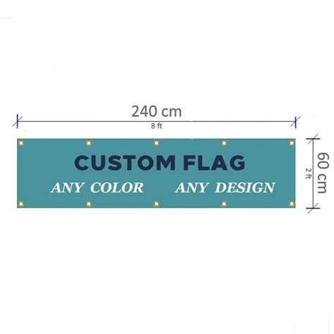 Custom Rainbow Flag Banner 2x8 FT Flying Printing For College Dorm Room Wall, Party Club ...