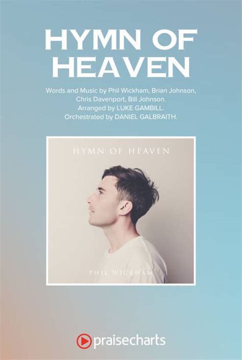 Hymn Of Heaven (Choral Anthem SATB) Sheet Music PDF (Phil Wickham / Arr. Luke Gambill ...