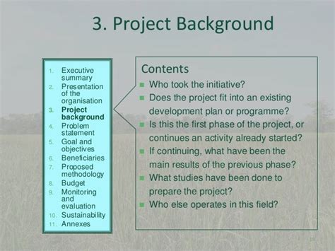 10 Project Proposal Writing