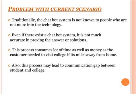 Final presentation on chatbot | PPT