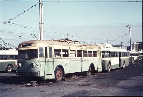 Weston Langford - 109494: Hay Street East Trolley Bus Depot Leyland Trolleybus No 30 nearest