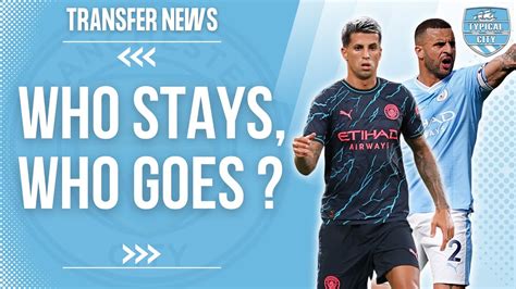 Manchester City to KEEP One and LOSE One! Man City Transfer News - YouTube