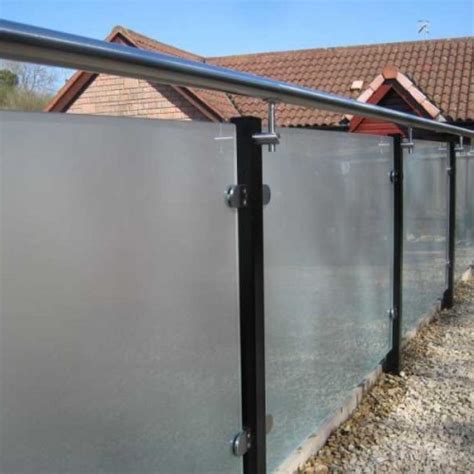 10mm Toughened Frosted Glass Panels