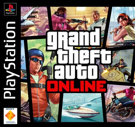 GTA 5 PS1 theme custom cover for online as thats the only mode i play... : r/customcovers