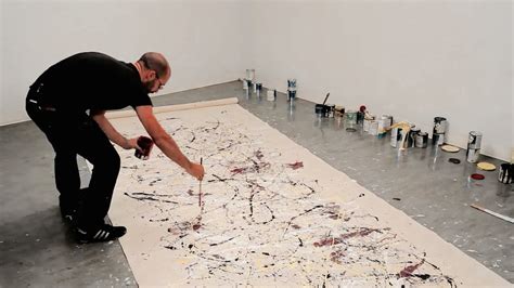 How to paint like Jackson Pollock – One: Number 31, 1950 – with Corey D ...