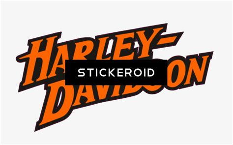 Harley Davidson Logo - Harley Davidson Orange Logo - Free Transparent PNG Download - PNGkey