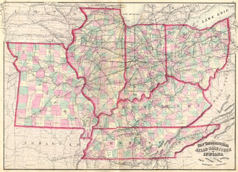 Map Of Indiana Kentucky And Tennessee | Tour Map