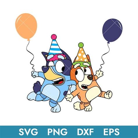 Bluey and Bingo Birthday Svg, Bluey Birthday Svg, Bluey Svg, - Inspire Uplift in 2023 | Bingo ...