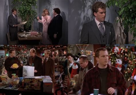 [Cheers / Frasier ] In a Season 4 episode of Cheers from 1985 Frasier brushes dirt onto Diane's ...