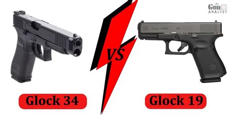 Glock 34 Vs.19 - What Makes Them Different? – GunAnalyst