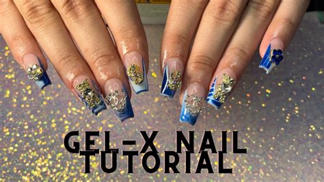 Gel-x nail tutorial 😍 - YouTube