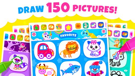 Bini Toddler Drawing Apps! Coloring Games for Kids APK 2.1.0.2 Download ...