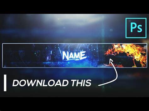 Gaming Banner Template FREE GFX | YouTube Channel Art Template | Photoshop - Velosofy