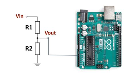 Arduino Voltage Divider Calculator