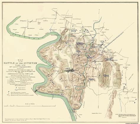 Antietam Battle Pennsylvania - Houston 1862 - 26 x 23 - Walmart.com ...