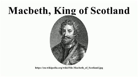 Macbeth, King of Scotland - Alchetron, the free social encyclopedia