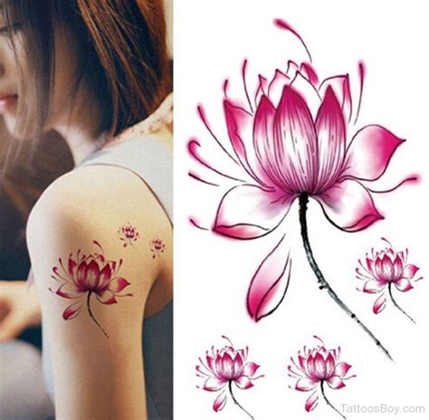 Pink Lotus Flower Tattoo | Tattoo Designs, Tattoo Pictures