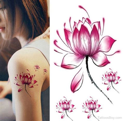 Pink Lotus Flower Tattoo | Tattoo Designs, Tattoo Pictures