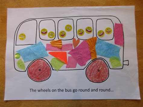 The Wheels on the Bus Craft - Let their light shine!