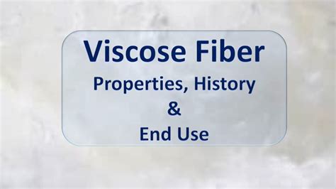 Viscose Fiber Properties and History - Textiles Bar