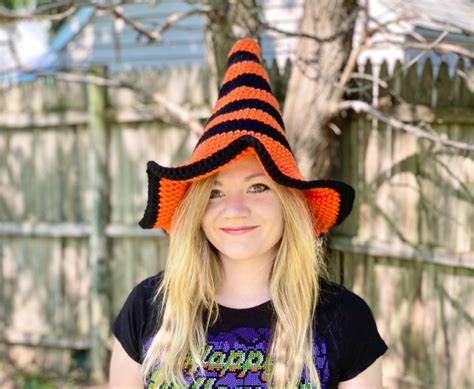 Easy DIY Witch Hat for Kids and Adults ~ Crafty Kitty Crochet