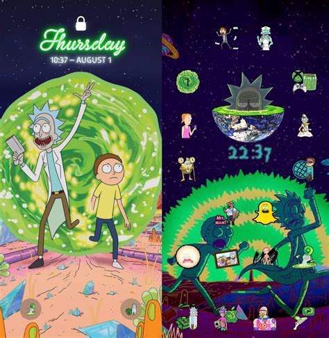 Aesthetic Rick And Morty Icons - Rick And Morty Rick With Both Hands Up Rick Sanchez Morty Smith ...