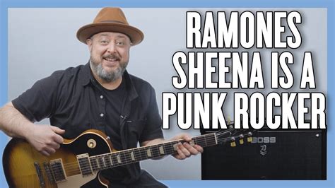 Ramones Sheena Is a Punk Rocker Guitar Lesson + Tutorial - YouTube