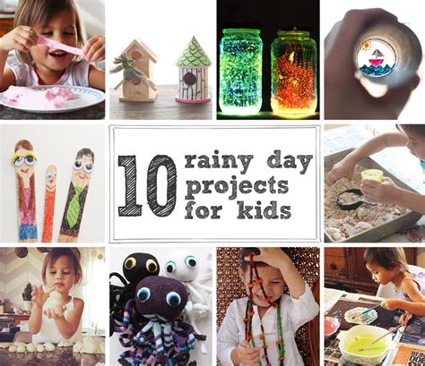 10 Rainy Day Crafts for Kids