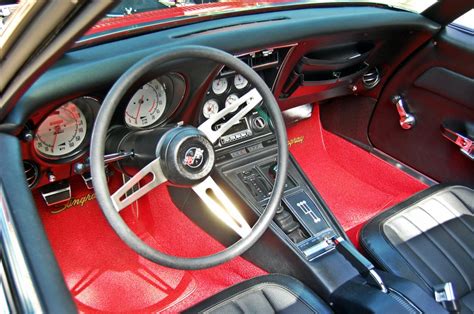 1969-red-corvette-interior - CorvetteForum