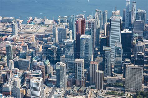 Aerial Photo | Downtown Toronto Skyline