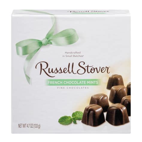 Russell Stover Fine Chocolates French Chocolate Mints, 4.7 Oz. - Walmart.com - Walmart.com