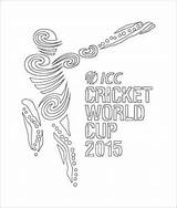 ICC Cricket World Cup 2015 Coloring Pages  Coloring Cool sketch template