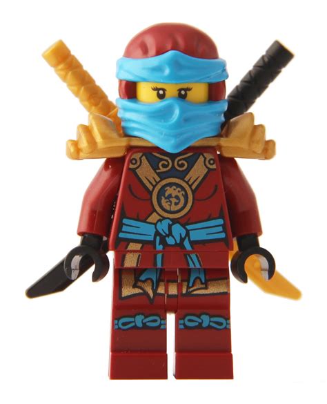 LEGO® Ninjago™ Minifigure - Deepstone Robes Nya with 2 Swords - The ...