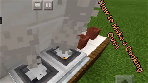 Minecraft:How to make a Oven - YouTube