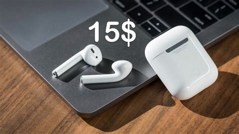 $15 AirPods: Unboxing & Review | Cheapest AirPods | Cheap AirPods - YouTube