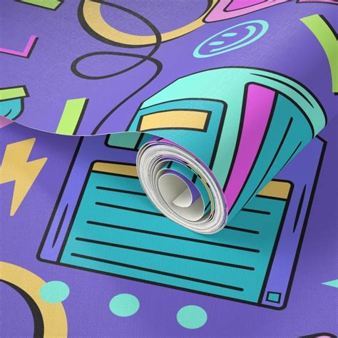 Retro Y2K Wallpaper | Spoonflower