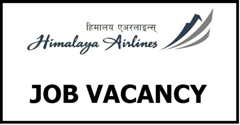 Himalaya Airlines Vacancy for Flight Operations Department | Collegenp