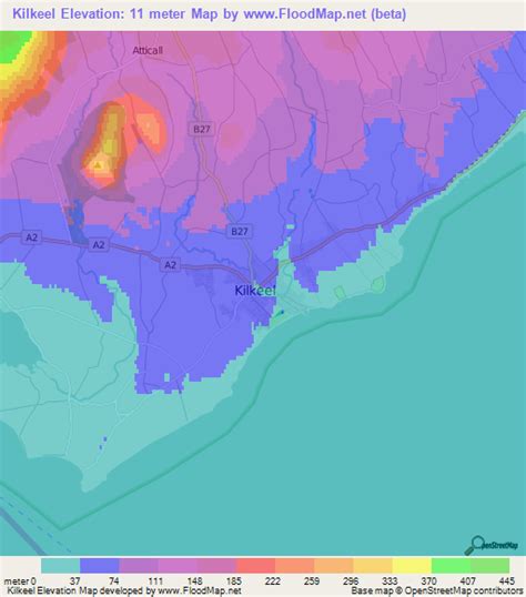 Elevation of Kilkeel,UK Elevation Map, Topography, Contour