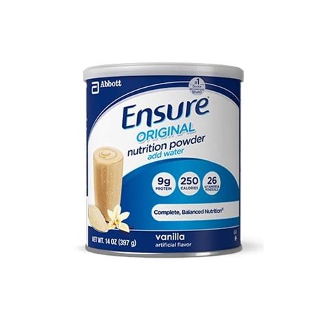 Ensure Original Nutrition Powder Vanilla 14 oz Can | Vitality Medical