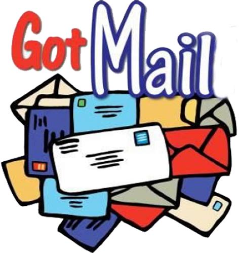 Email clipart you ve got mail, Email you ve got mail Transparent FREE for download on ...