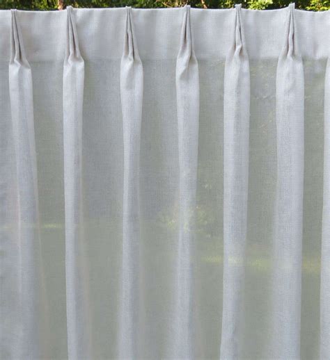 NORAH Pinch Pleated Sheers - 2 to 1 fullness - CUSTOM | The Curtain Shop