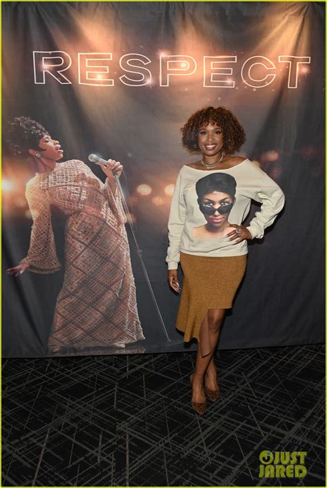 Jennifer Hudson Wears Aretha Franklin Shirt to 'Respect' Screening in ...